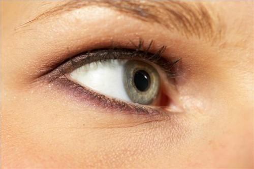Comment postuler poudre Eyeliner sous les yeux