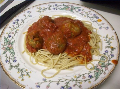 Comment faire Spaghetti santé et boulettes de viande