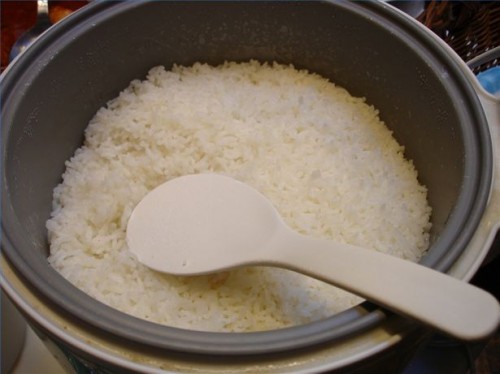 Indications pour la cuisson du riz à la vapeur