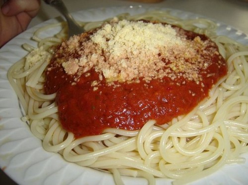 Sauce spaghetti maison en conserve