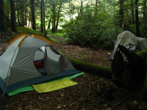 Conseils sur Camping dans une tente quand il pleut