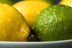 Différences entre chaux et de jus de citron
