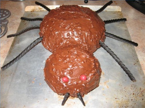 Comment faire un gâteau d'araignée de Halloween
