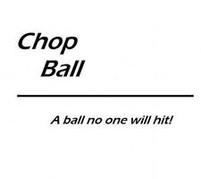 Comment lancer une Chopball dans Baseball